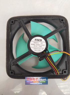 原装NMB 6A05A72-F1 12539JH-12K-BT DC12V 0.23A 冰箱散热风扇