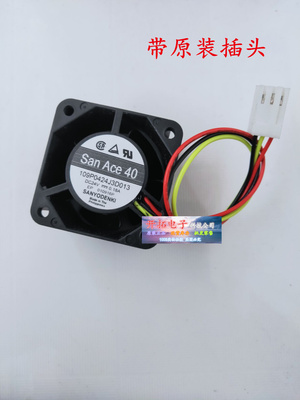 SANYO三洋109P0424J3D013 4028 24V 0.18A 4CM三线变频器散热风扇