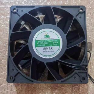 全新XY12038B2H/S2H AC220V机柜电焊机变频器冰柜展示柜散热风扇