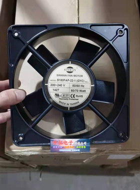 S180FAP-22-1 S180FAP-22-2 S180FAP-22-1W 原装Sinwan 220V 风扇