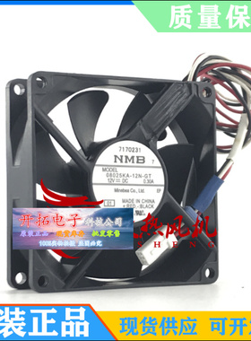 08025KA-12N-GT NMB风扇 8025 12V 3110KL-04W-B59 0三线防水风扇