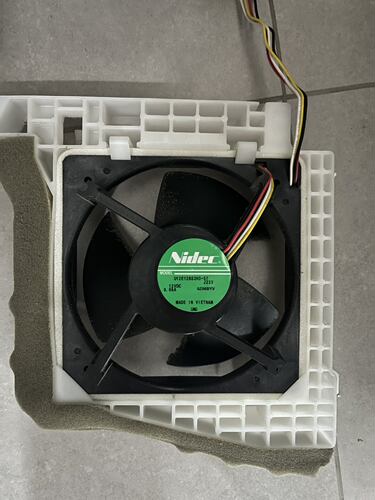U12E12BS2H3-57 J233 12V 0.06A 12CM 静音日立r-sf650kc冰箱风扇