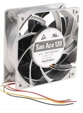 RF| 9WG1224E1D01【DC Fan 120x38mm 24V NoSplsh Rbls LkRtrSn】