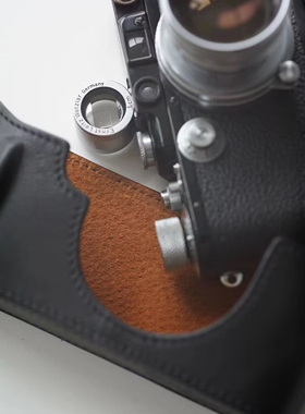 cam-in Leica徕卡相机包iiiF/F/iiiC/3C真皮皮套相机套手柄保护壳