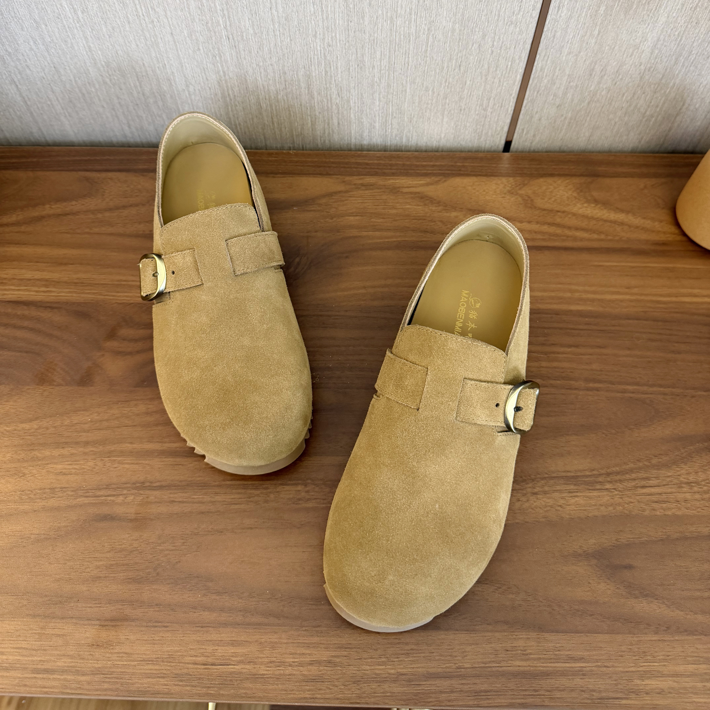 猫本喵小个子一脚蹬勃肯鞋