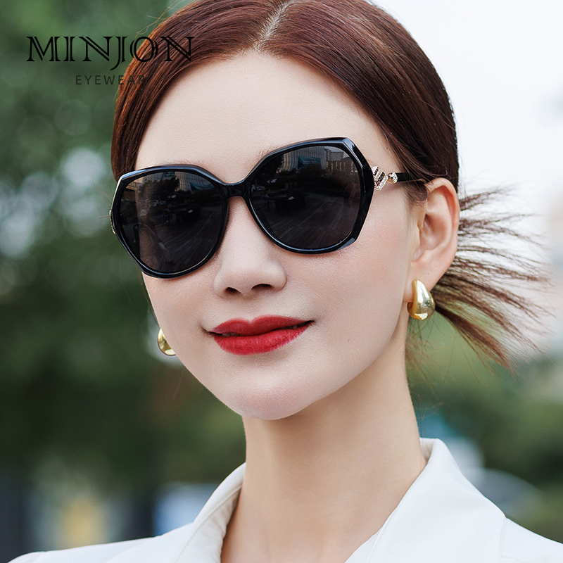 2025新款墨镜女大框高级感时尚大脸显瘦防晒偏光太阳镜女防紫外线
