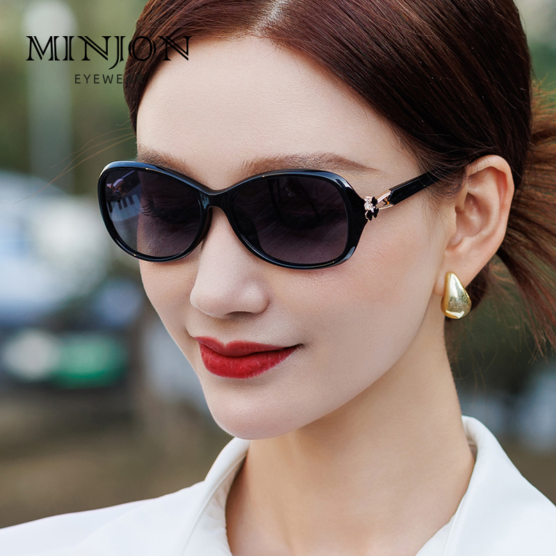 防晒遮阳椭圆形女士墨镜