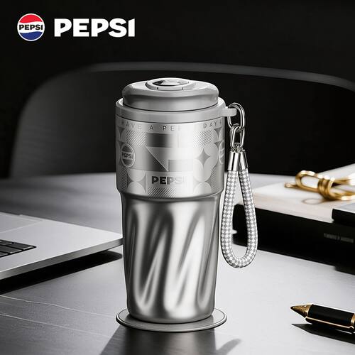 PEPSI百事可乐保温杯随行咖啡杯外出便携杯男高颜值女士2026新款