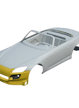 锐牌灯厂 1/24 本田 S2000 Spoon 车体改件 适配田宫