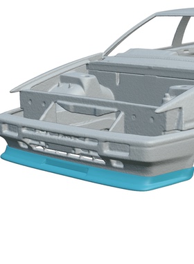 锐牌灯厂 1/24 丰田AE86 Levin jsai前铲 适配青岛社