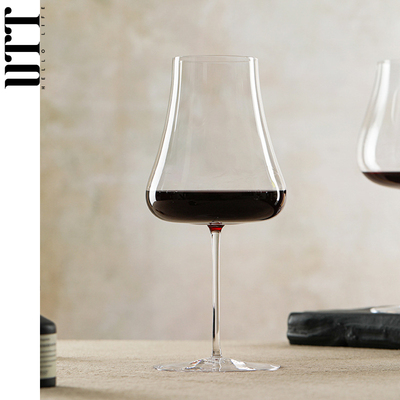 轻奢超薄水晶高脚杯快速醒酒