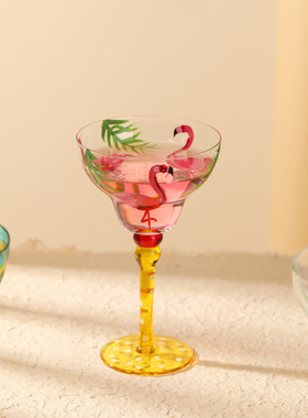 玛格丽特鸡尾酒杯水晶杯洋酒杯调酒工具马天尼酒杯高脚杯商用酒吧