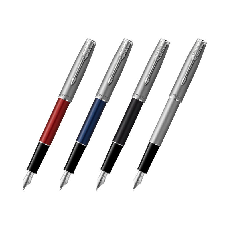 parker/派克钢笔礼物送礼卓尔挚雅系列卓尔挚雅金属缎面墨水笔商务