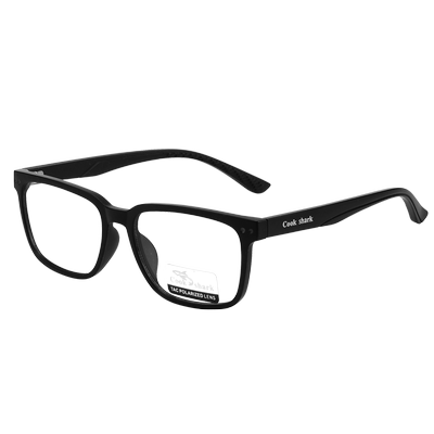 库克鲨鱼儿童防蓝光眼镜近视抗辐射小孩平光眼睛框无度数电脑护眼