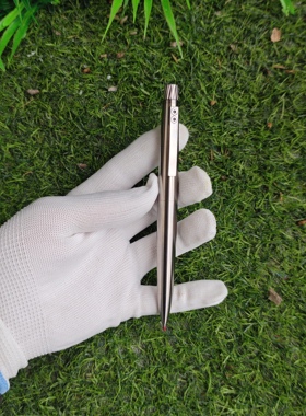 全金属钛合金顶旋出芯凌美2000样式中性笔永久耐用