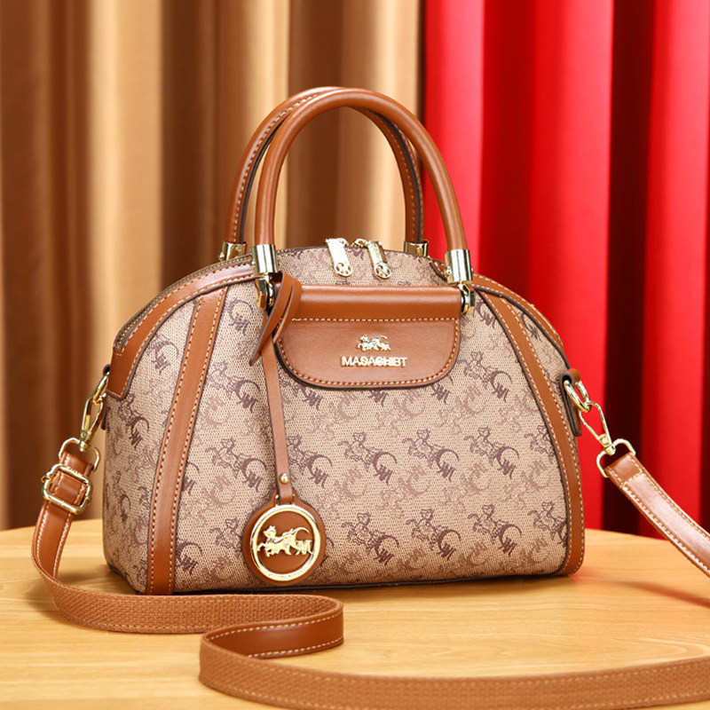 轻便贝壳包小众轻奢高级感女士手提包时尚大容量斜挎品牌手拎女包