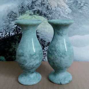 翡翠平安瓶家居卧室客厅床头夫妻平安吉祥和睦阖家幸福美满一对