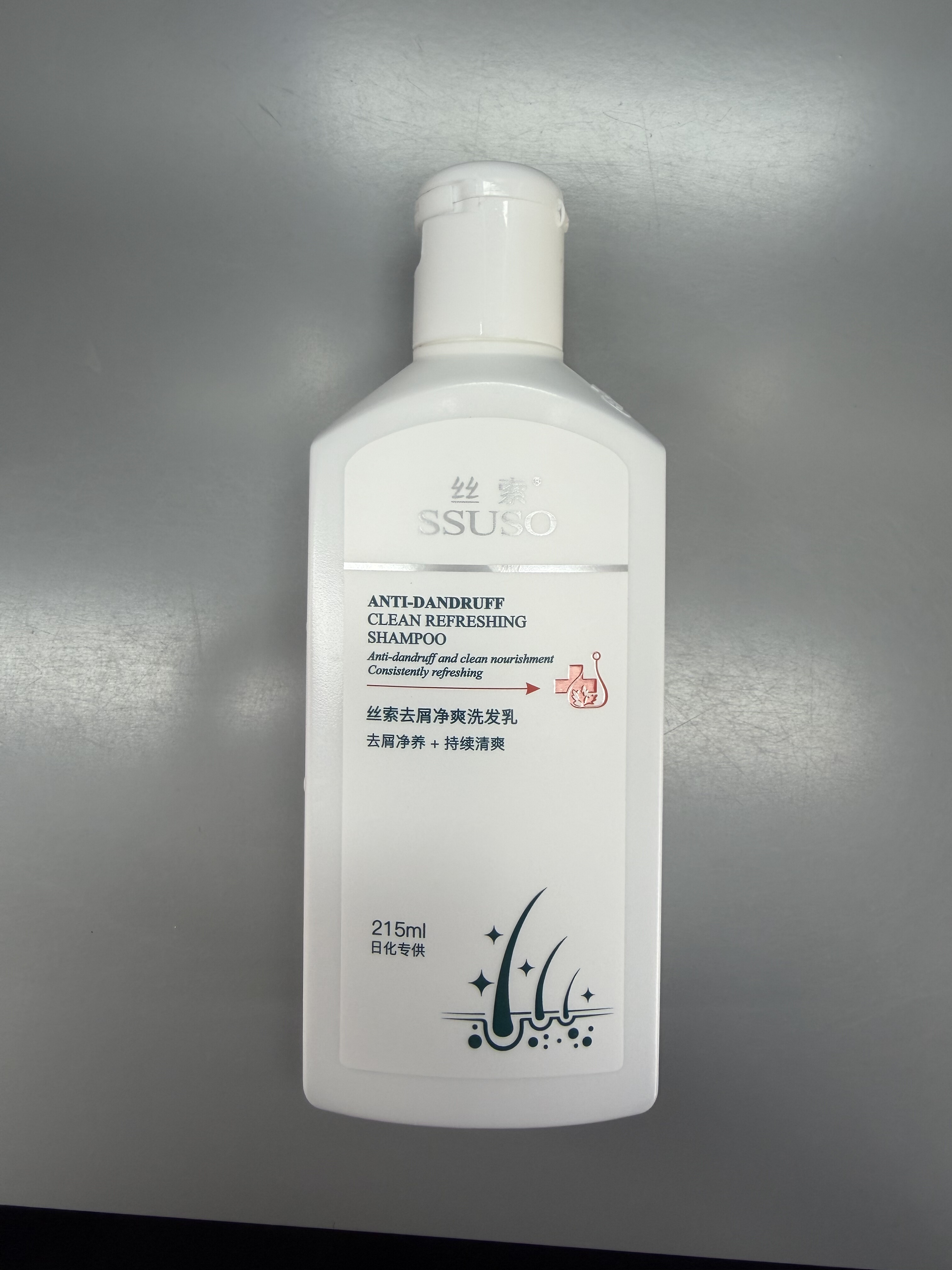 丝索去屑净爽洗发水215ml顽固头屑去头油头癣皮炎问题学生党洗发