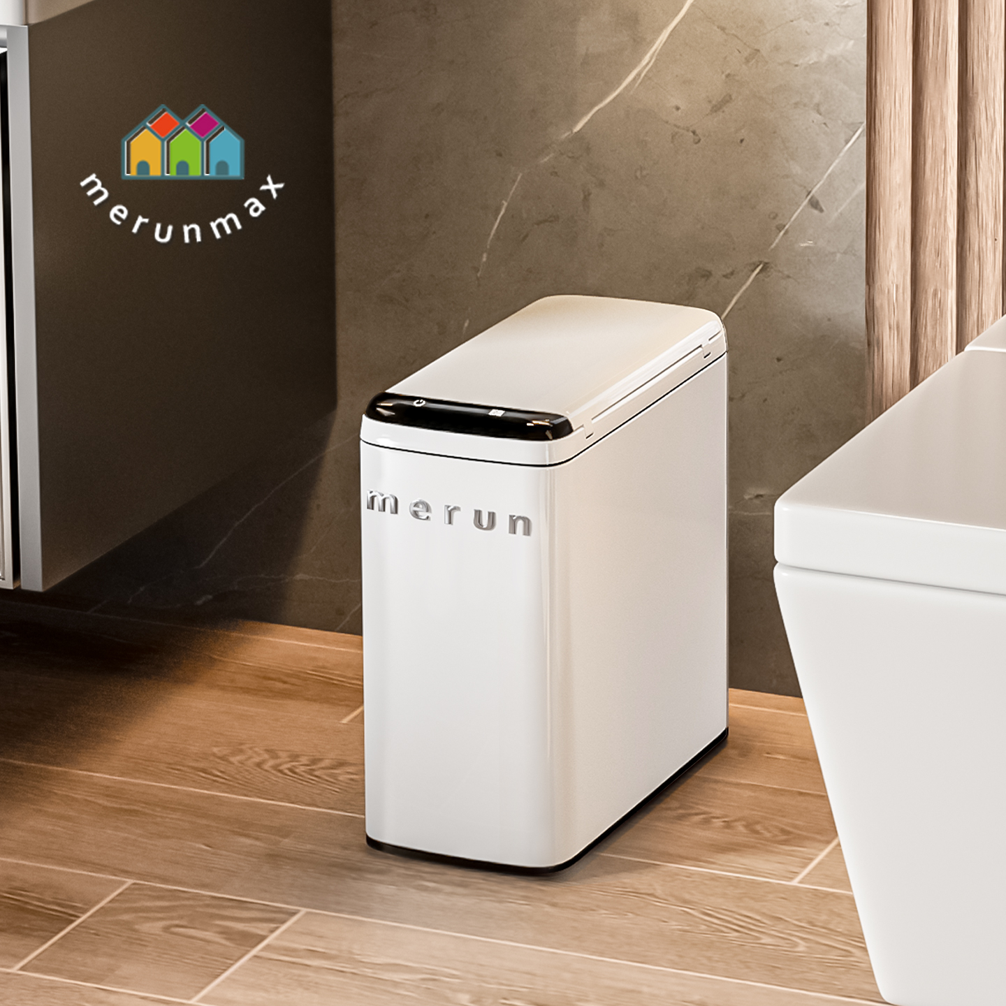 英国电动垃圾桶感应式厕所卫生间