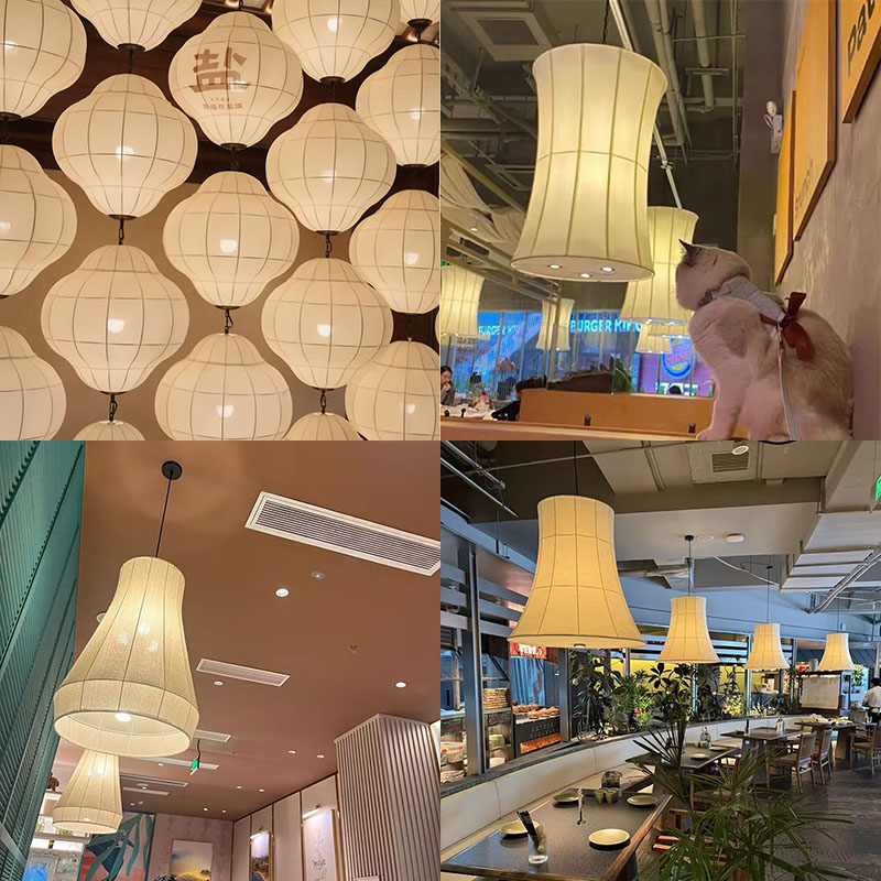 山野诧寂风火锅店饭店餐饮吊灯图片