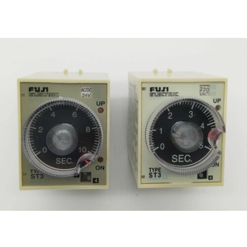 富继JSZ3A-C JSZ3C-C通电延时瞬动5秒50秒5分钟30分钟AC220VDC24V