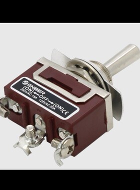 GNBER冈本RT1122三脚三档1极2通中停 摇臂开关 钮子开关 正品