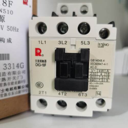 交流接触器 CK3-09F 12F 18F 25F 32F 40F 50F 三开一闭 四常开