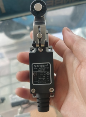 GNBER 冈本RME-8104  限位开关 微动行程开关 摆臂滚轮型 银触点