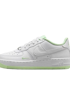 【清仓】Nike Air Force 1 AF1白绿 低帮运动休闲板鞋 HJ4560-101