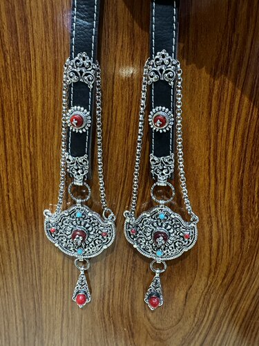 鑫缘藏饰新款藏族特色手工白铜镀银腰链挂件时尚百搭热卖爆款