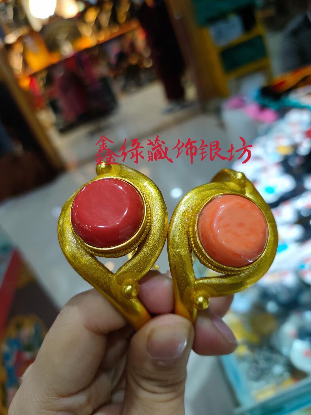 尼泊尔纯手工打造邮政铜镀金