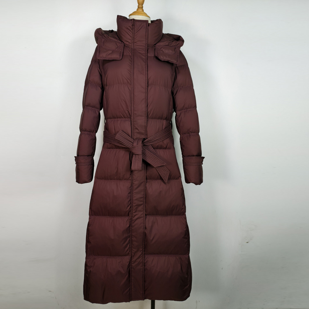 珂洛芮加厚90白鸭绒羽绒服