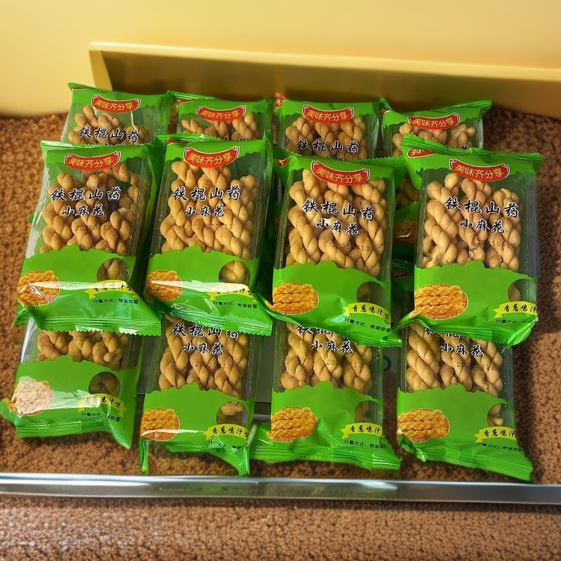 铁棍山药香葱鸡汁小麻花