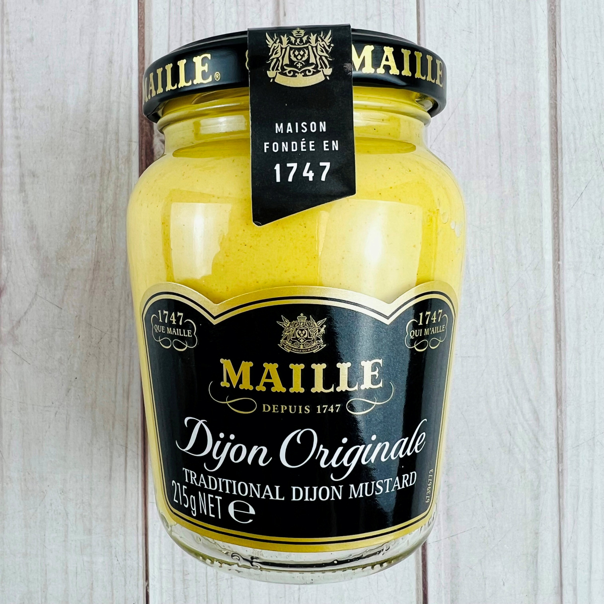 206950法国魅雅传统第戎芥末酱Traditional Dijon Mustard 215g-封面