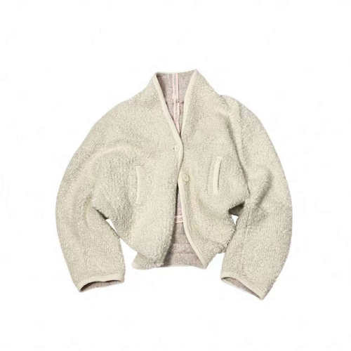 【线下设计师款】【欧阳娜娜同款】设计感羊毛外套C-001M6630