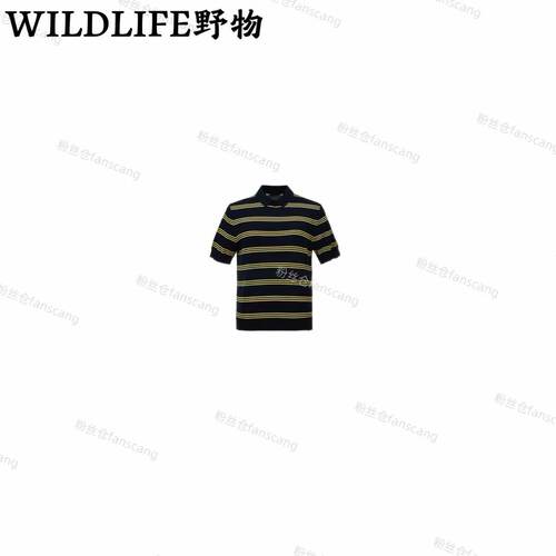 WILDLIFE｜王心凌同款polo领针织短袖C-001M7451