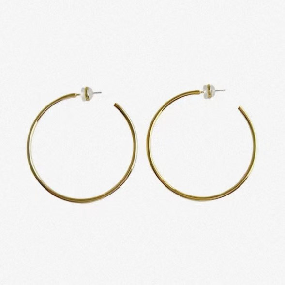 【线下1690¥】刘亦菲同款圈圈经典耳环C-001M6656（晚拍接受劝退