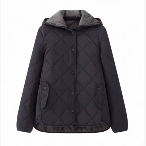 【小狗家】100%羊毛菱格外套C-001M6537