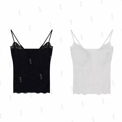 26SS |LP蕾丝吊带背心上衣C-001M7422