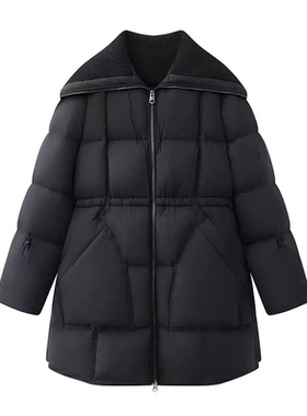 【大表姐同款 90白鹅绒】羽绒服C-001M6563