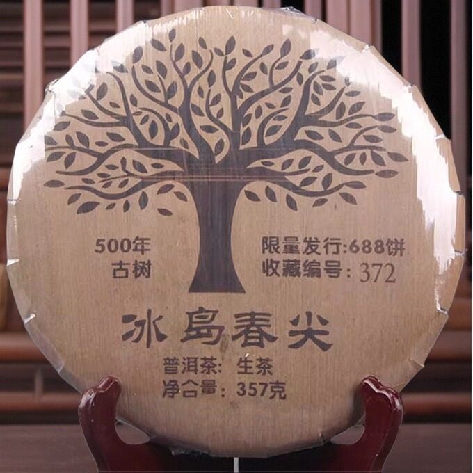 2021年云南普洱冰岛春尖古树生茶