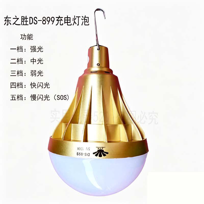 东之胜120w200w充电灯泡强光