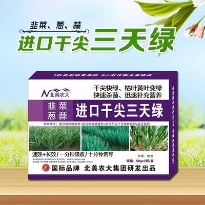 北美农大大葱干尖药效果非常好