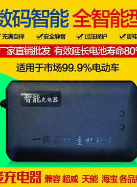 电动车充电器48V60V64V68V72V80V8496V108V120伏绿驹爱德森小刀超