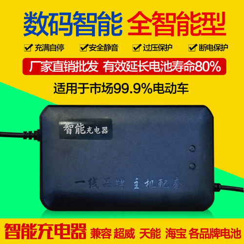 电动车充电器48V60V64V68V72V80V8496V108V120伏绿驹爱德森小刀超