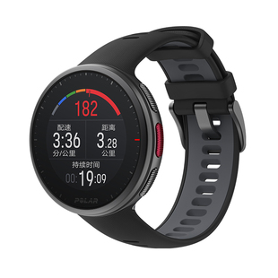 芬兰Polar博能 Vantage  V2 专业运动跑步心率表 健身腕表 铁人三项骑行游泳马拉松越野手表心率监测睡眠监测