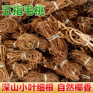 正宗野生 五指毛桃 根须 根中段新鲜客家特产干货 煲汤材料细根须
