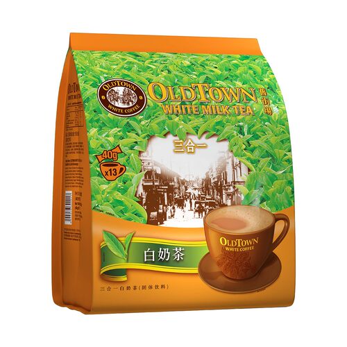 旧街场马来西亚进口三合一白奶茶