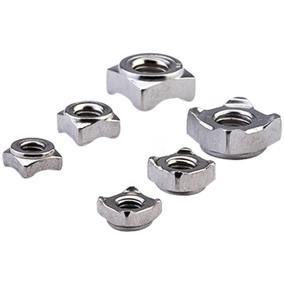 不锈钢四角gb13680焊接螺母