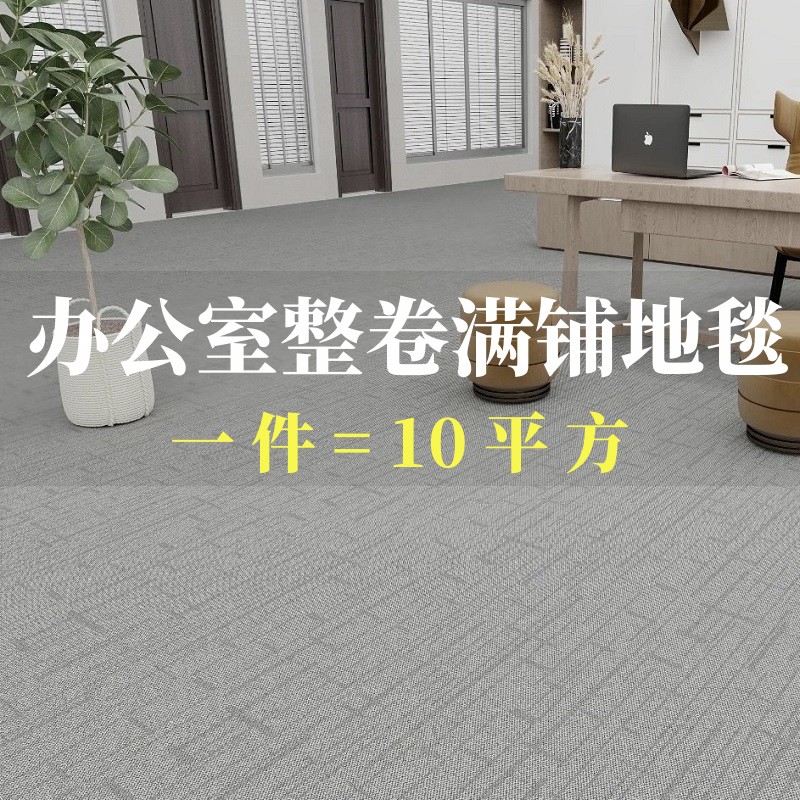 满铺地毯办公室商用水泥地直接铺图片